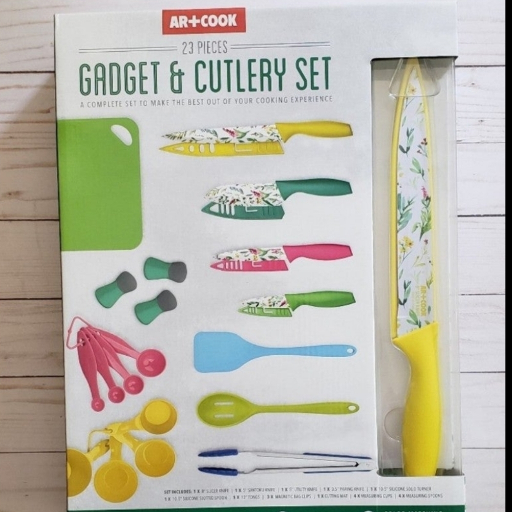 Art & Cook 23-Pc. Gadget & Cutlery Set NWT
